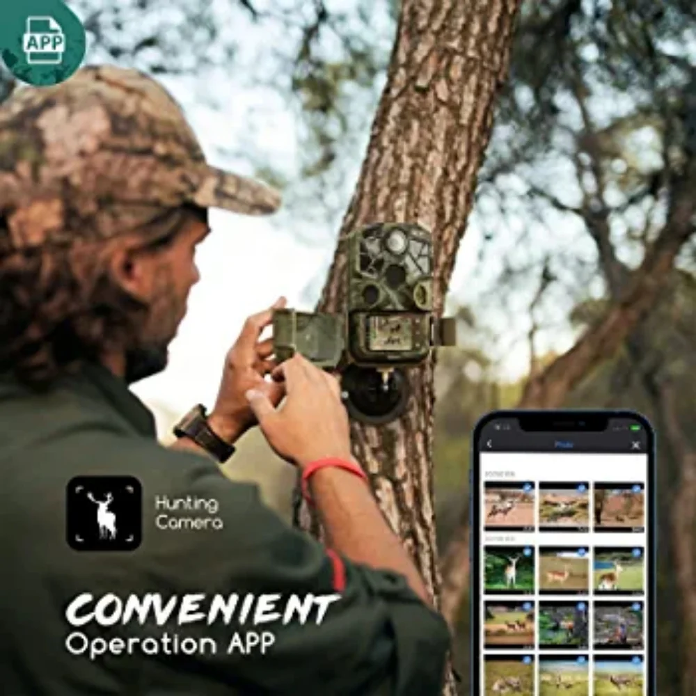 Usogood Trail Camera, WiFi, HD, Infrared Game Cameras with Night Vision